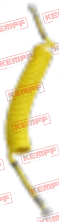 150298 Kempf Wendelflex "EXTREM" M18x1,5 gelb, l= 3.500 mm